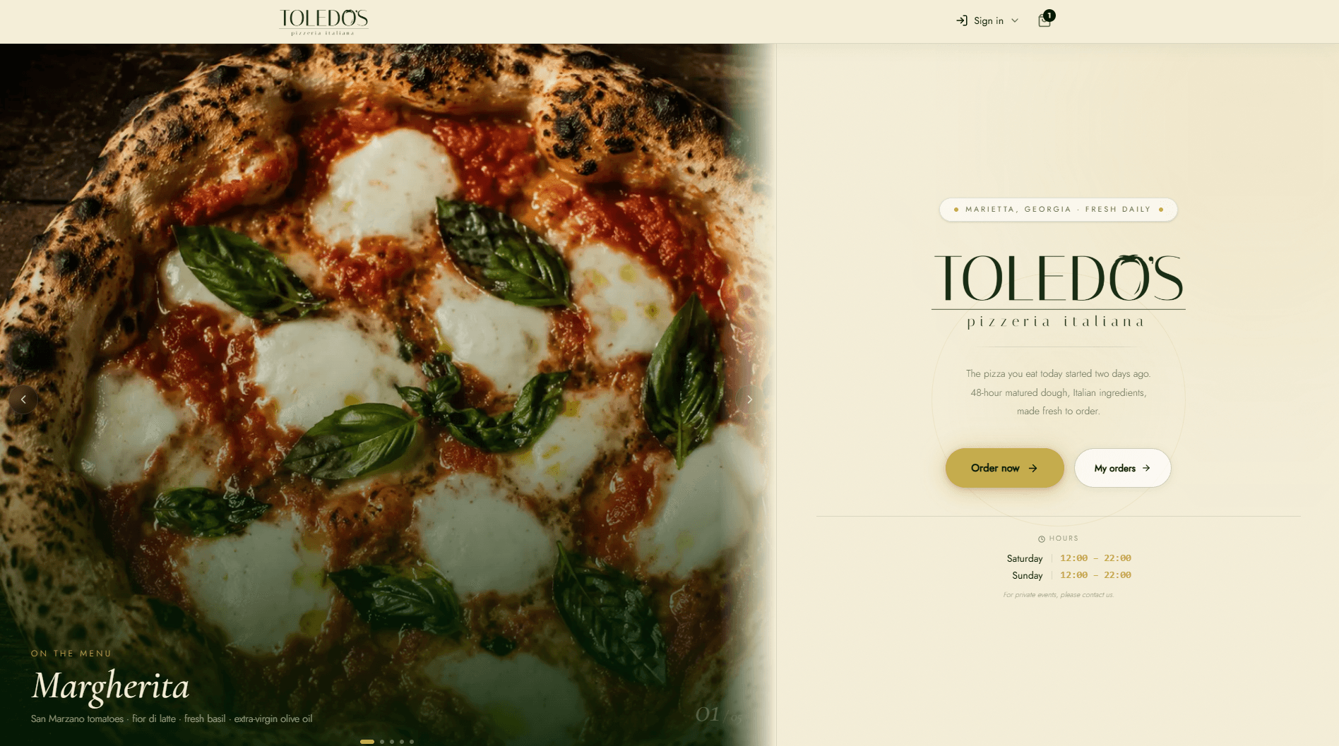 Toledos Pizzeria